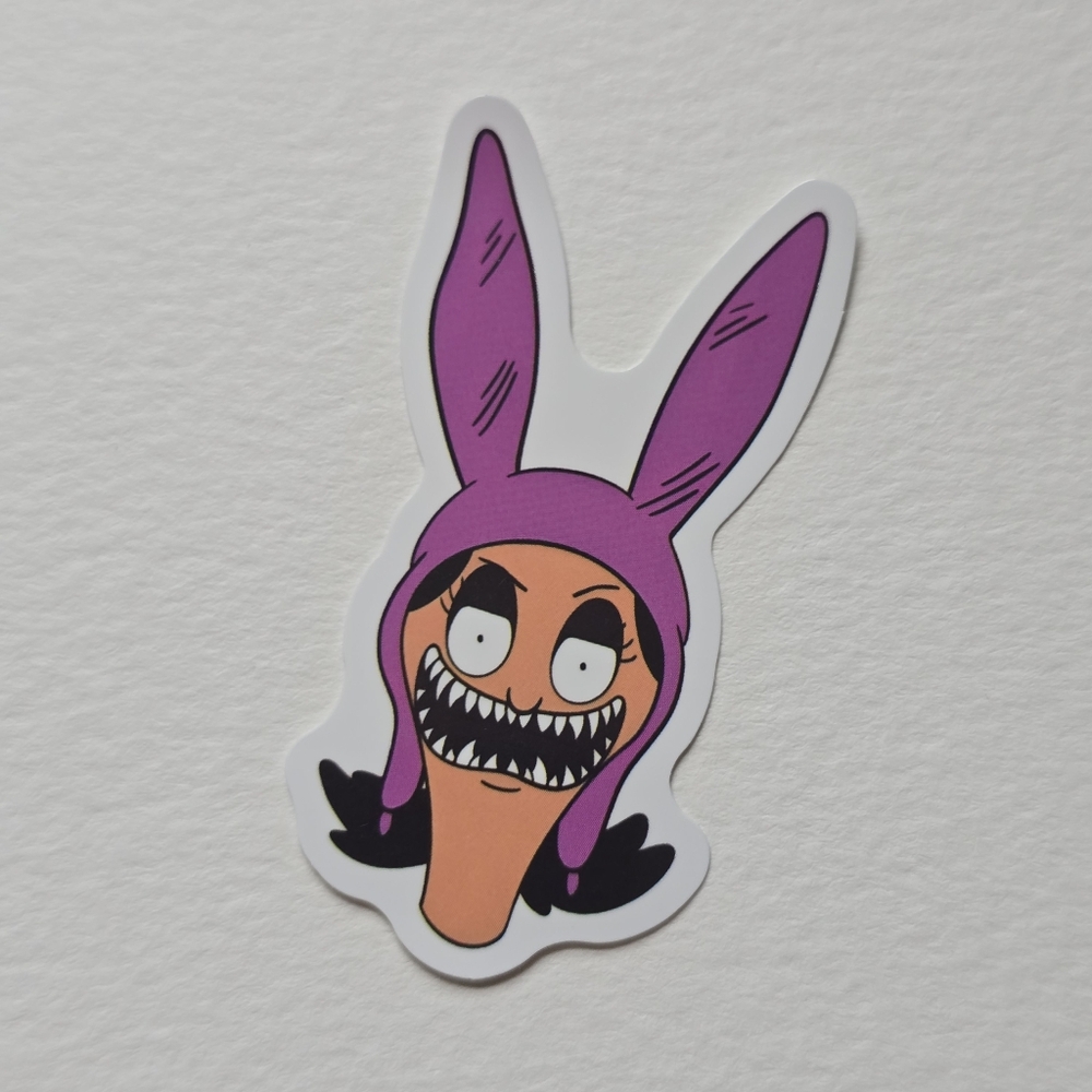 10/$10 Bob's Burgers Louise Sticker